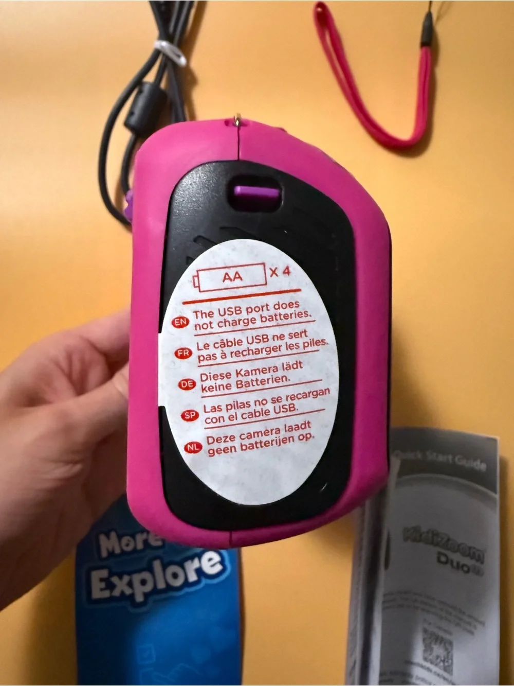 VTech KidiZoom Duo FX Pink Kids 8MP Digital Camera with Games and Effects - Picture 8 of 8